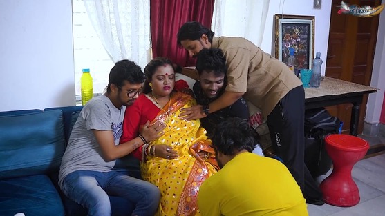 Desi Bhabhi Hardcore Gangbang – 2025 – Sex Short Film – GoddesMahi